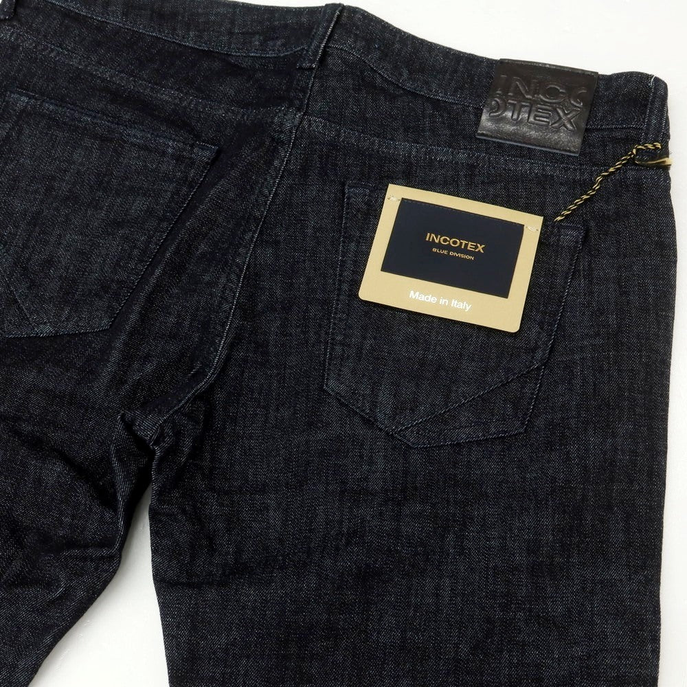 【新品アウトレット】インコテックス ブルーディヴィジョン INCOTEX BLUE DIVISION Slim ストレッチ デニムパンツ ジーンズ インディゴ【 34 】【 状態ランクN- 】【 メンズ 】