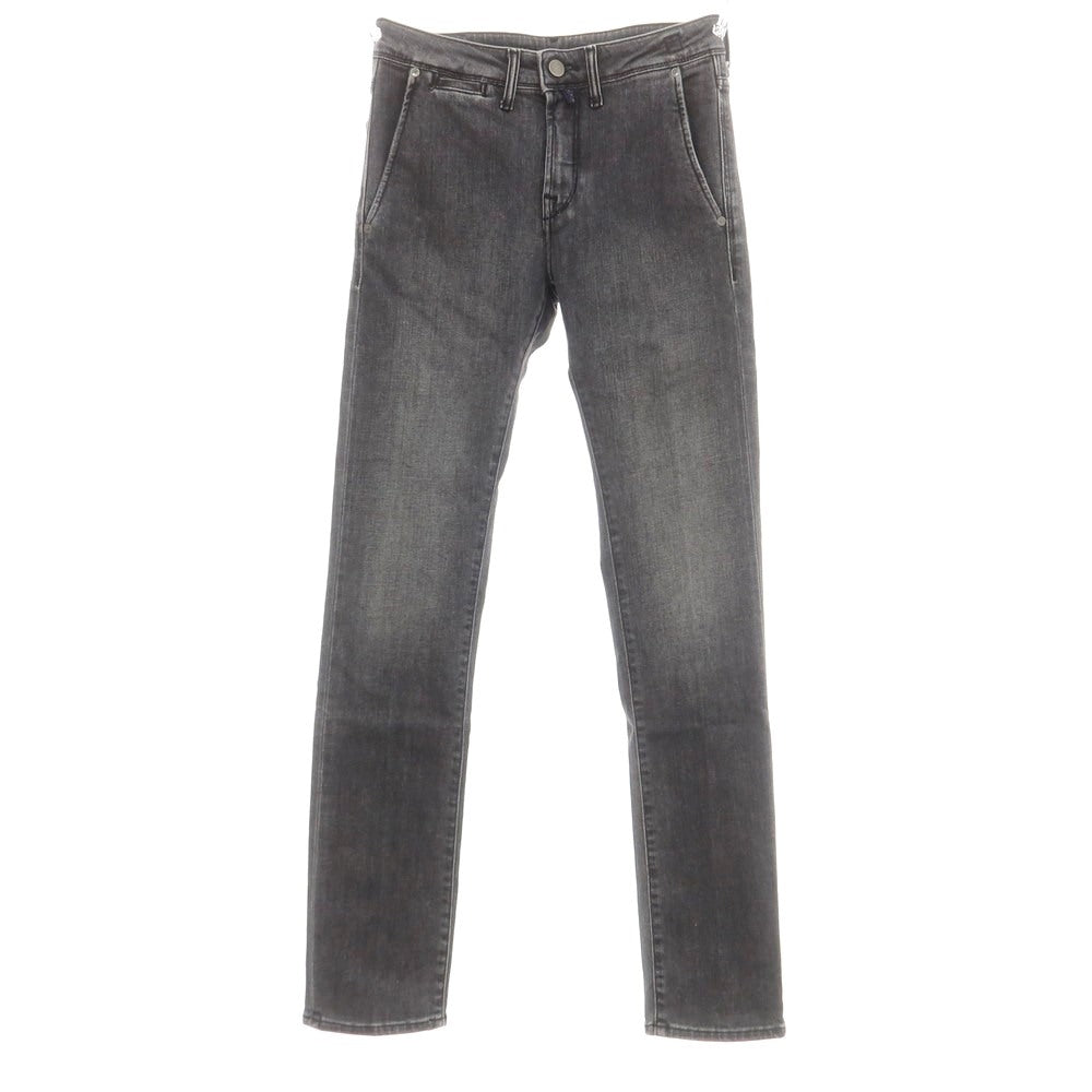 【新品】インコテックス ブルーディヴィジョン INCOTEX BLUE DIVISION Slim ストレッチ デニムパンツ ジーンズ グレーブラック【 30 】【 状態ランクN 】【 メンズ 】