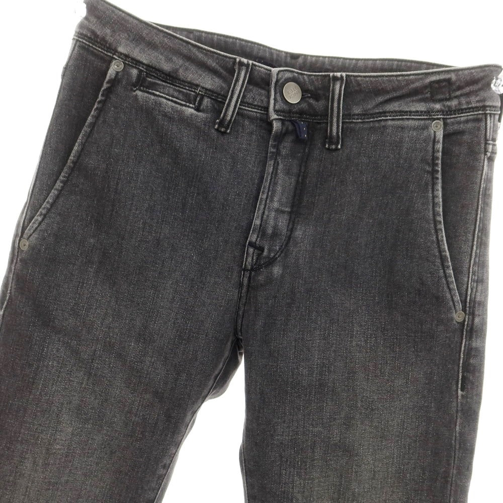 【新品】インコテックス ブルーディヴィジョン INCOTEX BLUE DIVISION Slim ストレッチ デニムパンツ ジーンズ グレーブラック【 30 】【 状態ランクN 】【 メンズ 】