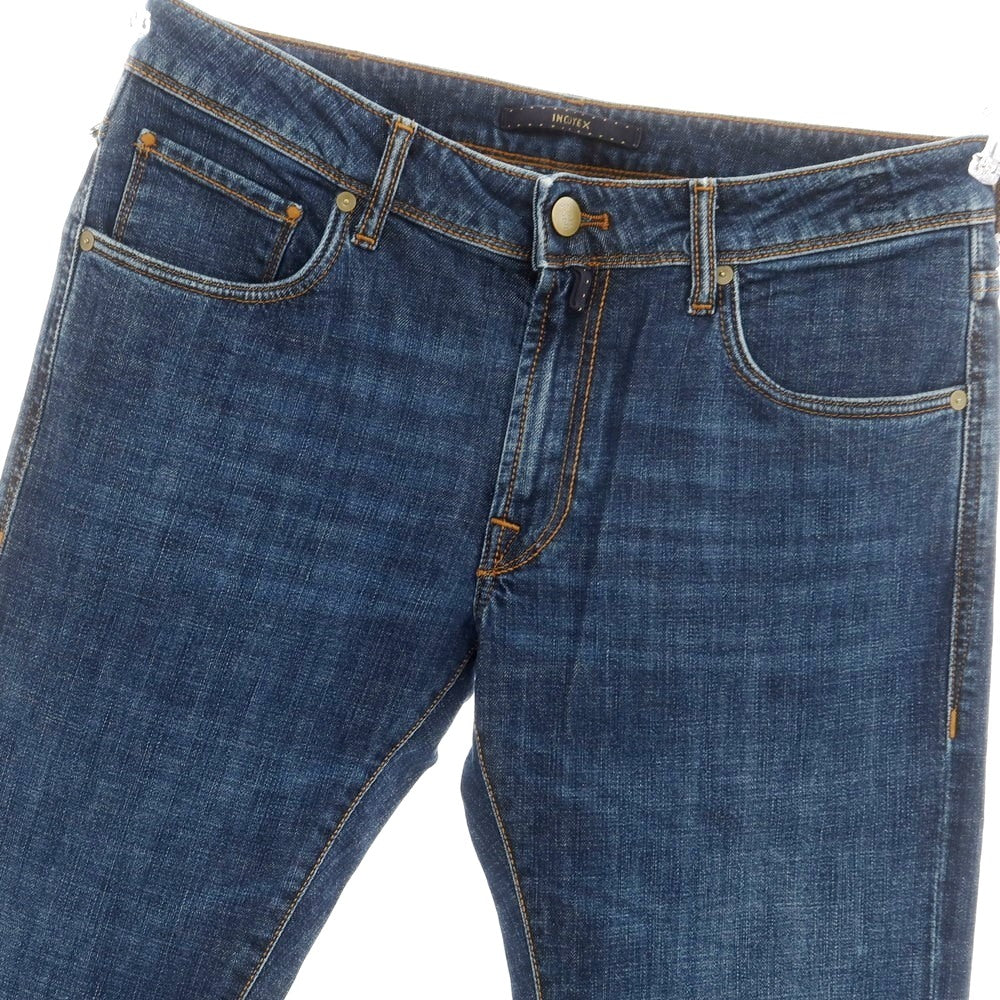 【新品】インコテックス ブルーディヴィジョン INCOTEX BLUE DIVISION Slim ストレッチ デニムパンツ ジーンズ ブルーインディゴ【 33 】【 状態ランクN 】【 メンズ 】