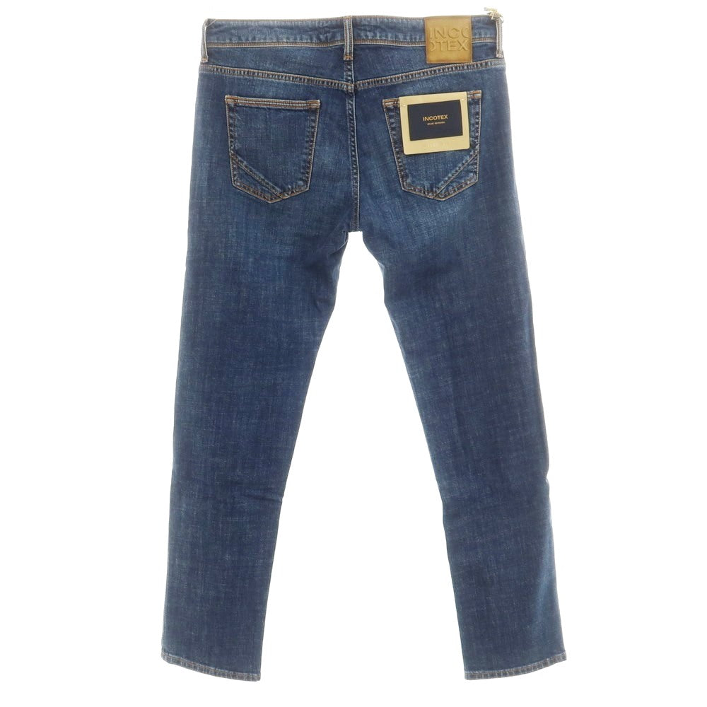 【新品アウトレット】インコテックス ブルーディヴィジョン INCOTEX BLUE DIVISION Slim ストレッチ デニムパンツ ジーンズ ブルーインディゴ【 33 】【 状態ランクN- 】【 メンズ 】