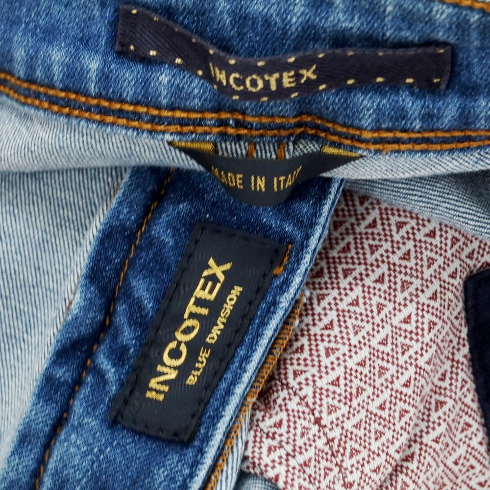 【SALE10%OFF/返品不可】【新品】インコテックス ブルーディヴィジョン INCOTEX BLUE DIVISION Slim デニムパンツ ブルー【 31 】【 状態ランクN 】【 メンズ 】