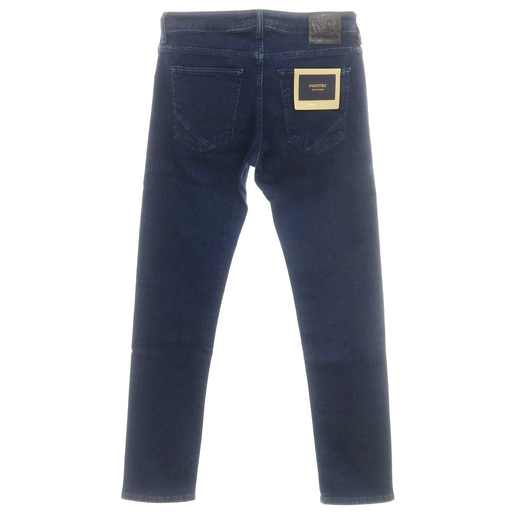 【新品】インコテックス ブルーディヴィジョン INCOTEX BLUE DIVISION Slim デニムパンツ ネイビー【 31 】【 状態ランクN 】【 メンズ 】