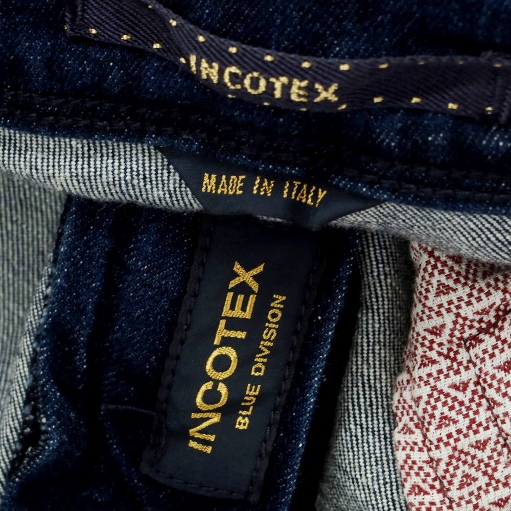 【新品】インコテックス ブルーディヴィジョン INCOTEX BLUE DIVISION Slim デニムパンツ ネイビー【 31 】【 状態ランクN 】【 メンズ 】
