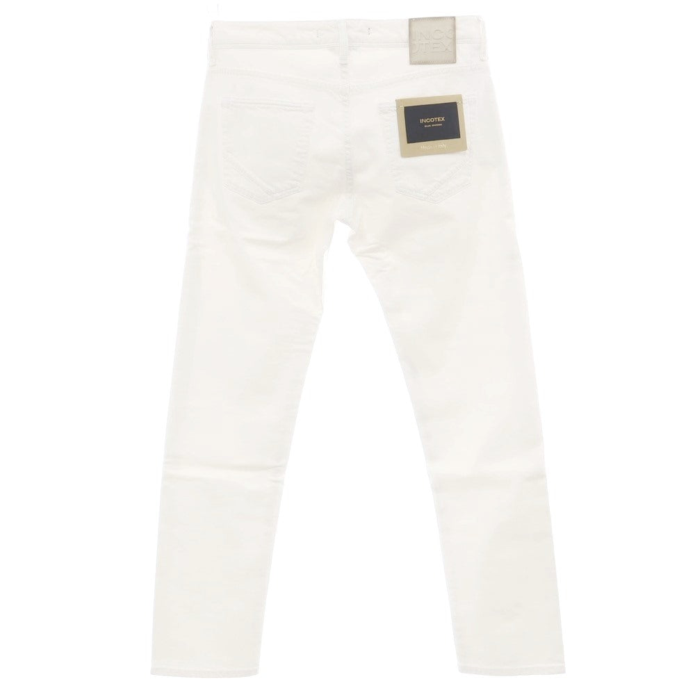 【新品】インコテックス ブルーディヴィジョン INCOTEX BLUE DIVISION Slim デニムパンツ ホワイト【 31 】【 状態ランクN 】【 メンズ 】
