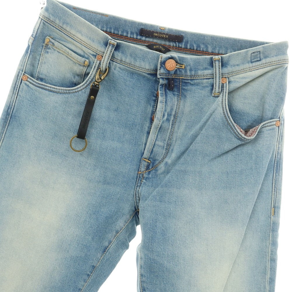 【新品アウトレット】インコテックス ブルーディヴィジョン INCOTEX BLUE DIVISION Tapered ストレッチデニムパンツ ジーンズ ブルー【 32 】【 状態ランクN- 】【 メンズ 】