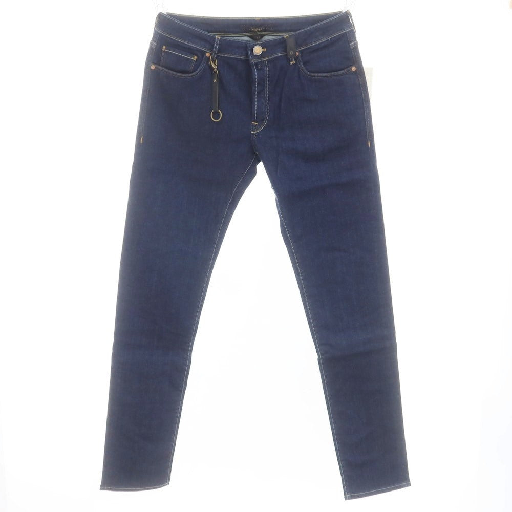 【新品アウトレット】インコテックス ブルーディヴィジョン INCOTEX BLUE DIVISION Slim ストレッチデニムパンツ ジーンズ ネイビー【 36 】【 状態ランクN- 】【 メンズ 】