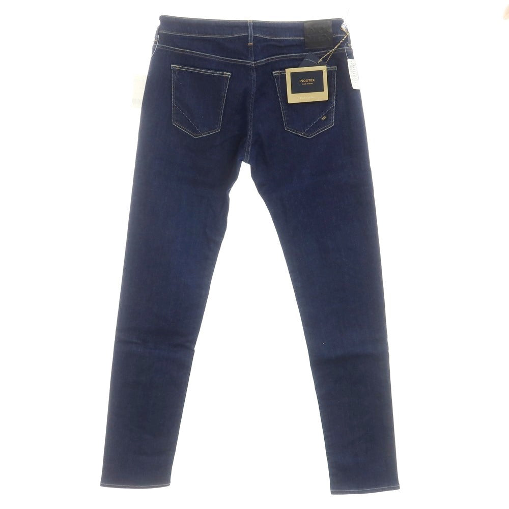 【新品アウトレット】インコテックス ブルーディヴィジョン INCOTEX BLUE DIVISION Slim ストレッチデニムパンツ ジーンズ ネイビー【 36 】【 状態ランクN- 】【 メンズ 】