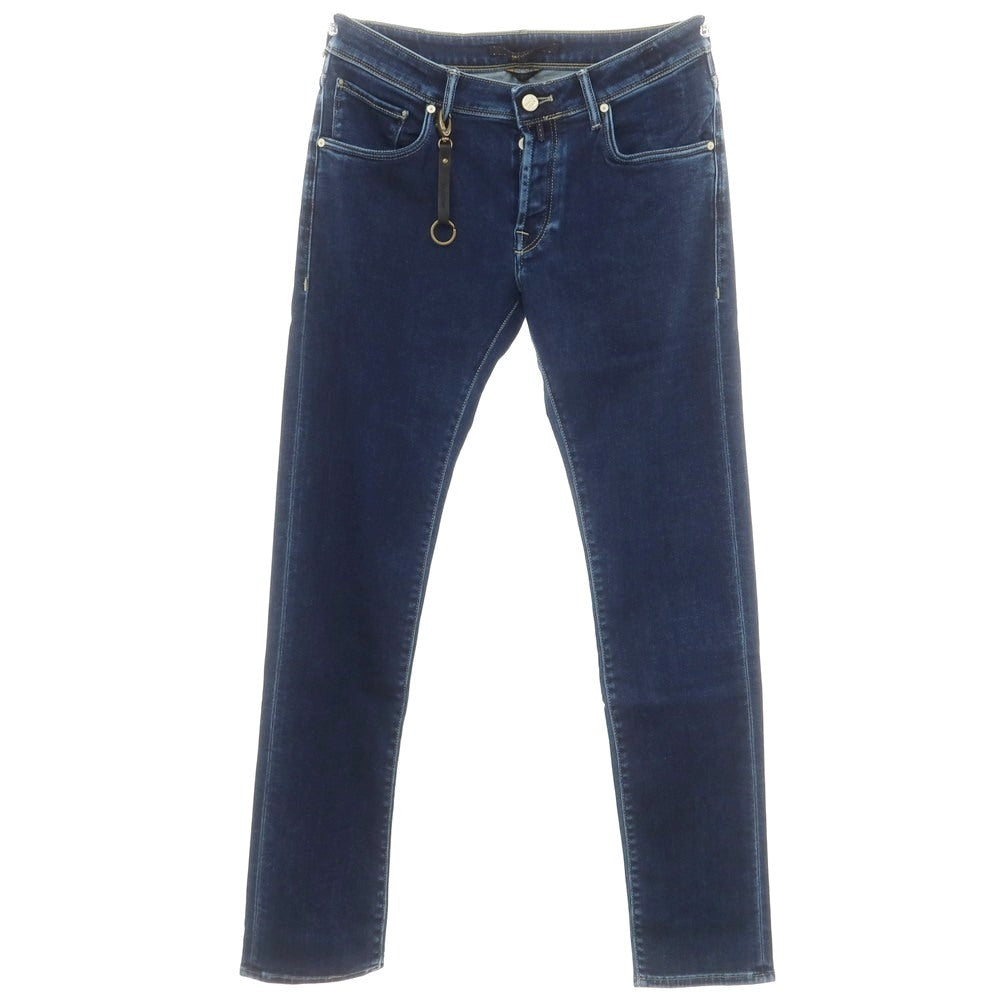【新品】インコテックス ブルーディヴィジョン INCOTEX BLUE DIVISION Slim デニムパンツ ネイビー【 33 】【 状態ランクN 】【 メンズ 】