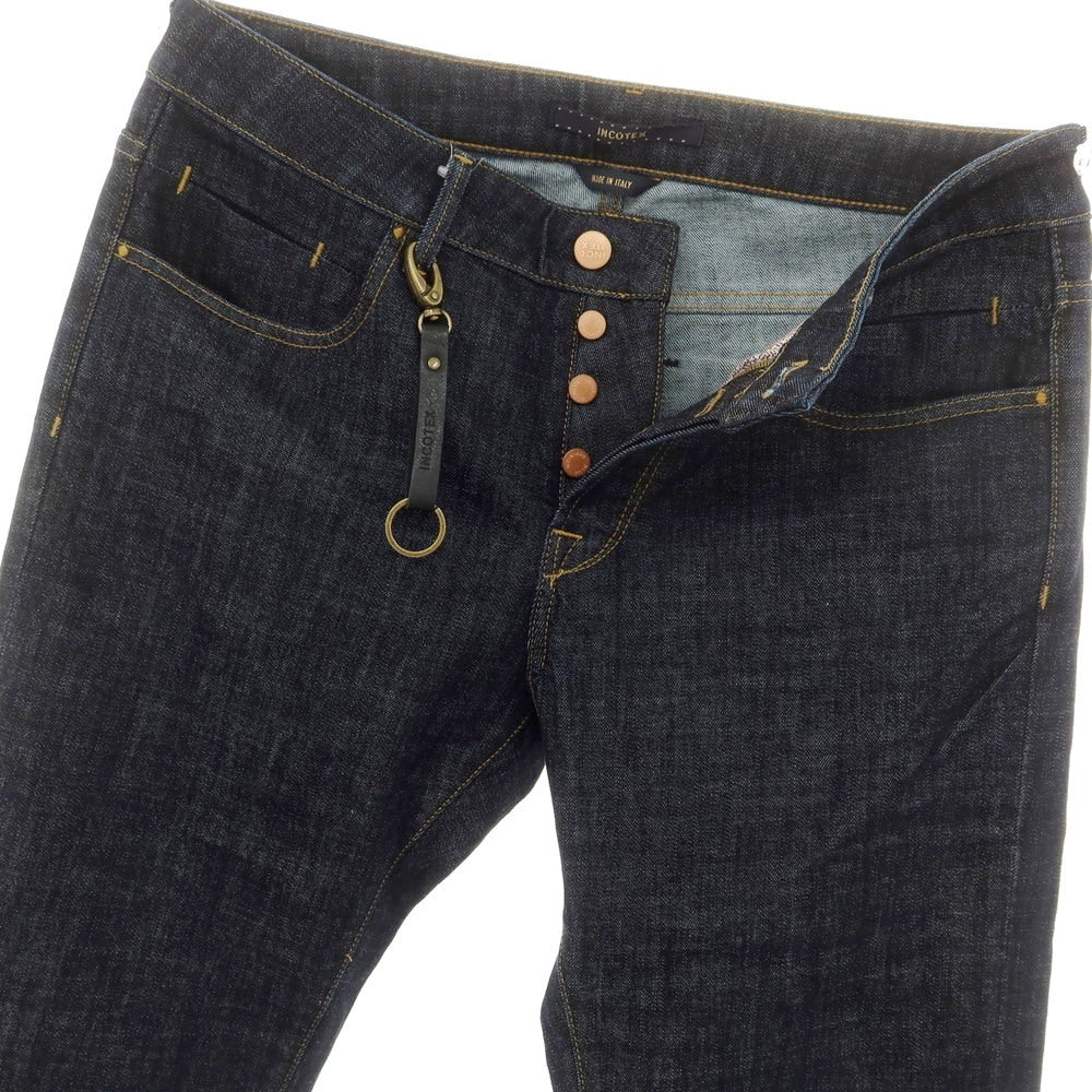 【新品アウトレット】インコテックス ブルーディヴィジョン INCOTEX BLUE DIVISION Slim デニムパンツ ネイビー【 33 】【 状態ランクN- 】【 メンズ 】