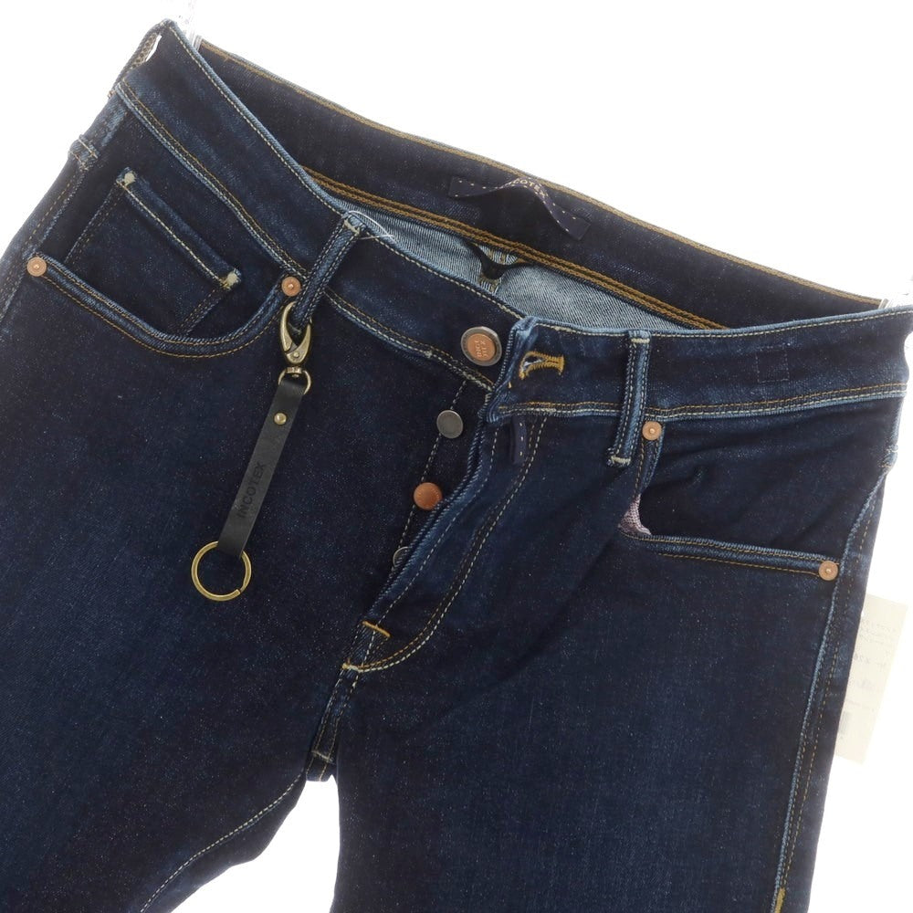 【新品アウトレット】インコテックス ブルーディヴィジョン INCOTEX BLUE DIVISION Slim デニムパンツ ネイビー【 33 】【 状態ランクN- 】【 メンズ 】