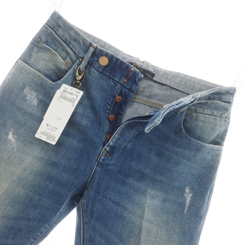 【新品】インコテックス ブルーディヴィジョン INCOTEX BLUE DIVISION TAILOR MADE デニムパンツ ブルー【 33 】【 状態ランクN 】【 メンズ 】