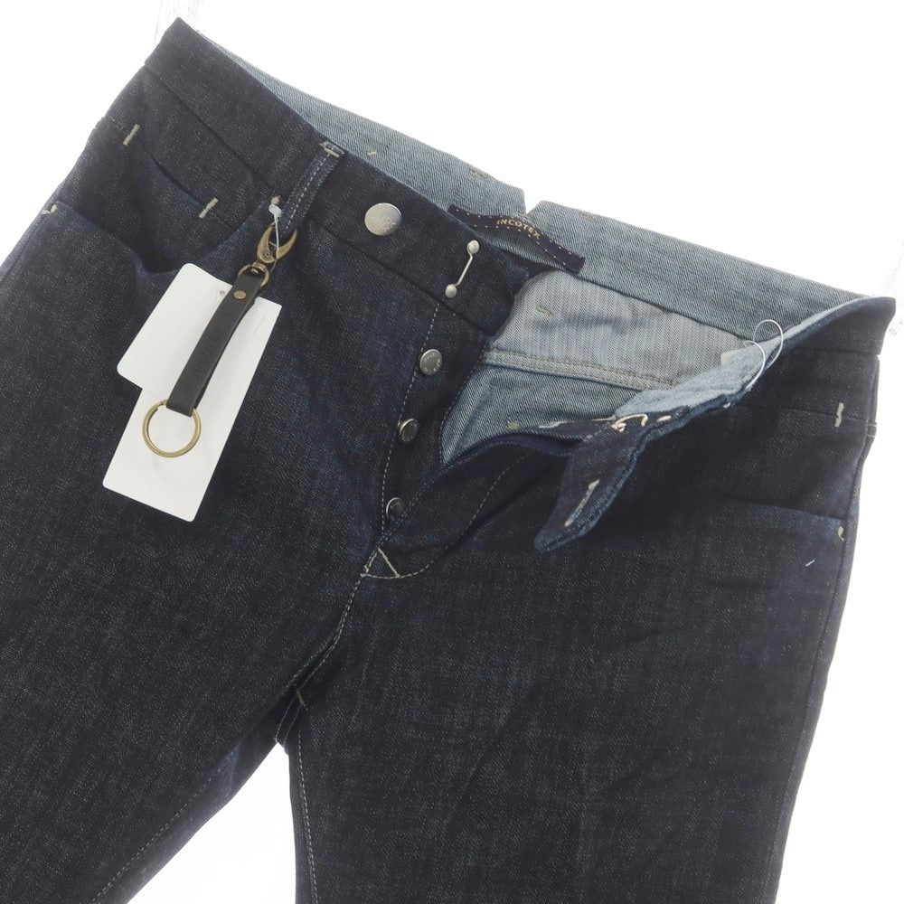 【新品アウトレット】インコテックス ブルーディヴィジョン INCOTEX BLUE DIVISION TAILOR MADE デニムパンツ ジーンズ ネイビー【 33 】【 状態ランクN- 】【 メンズ 】