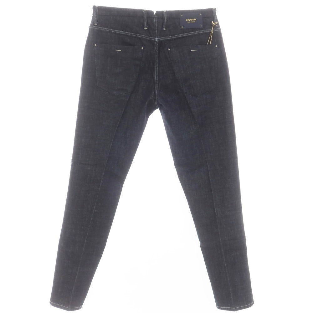 【新品アウトレット】インコテックス ブルーディヴィジョン INCOTEX BLUE DIVISION TAILOR MADE デニムパンツ ジーンズ ネイビー【 33 】【 状態ランクN- 】【 メンズ 】