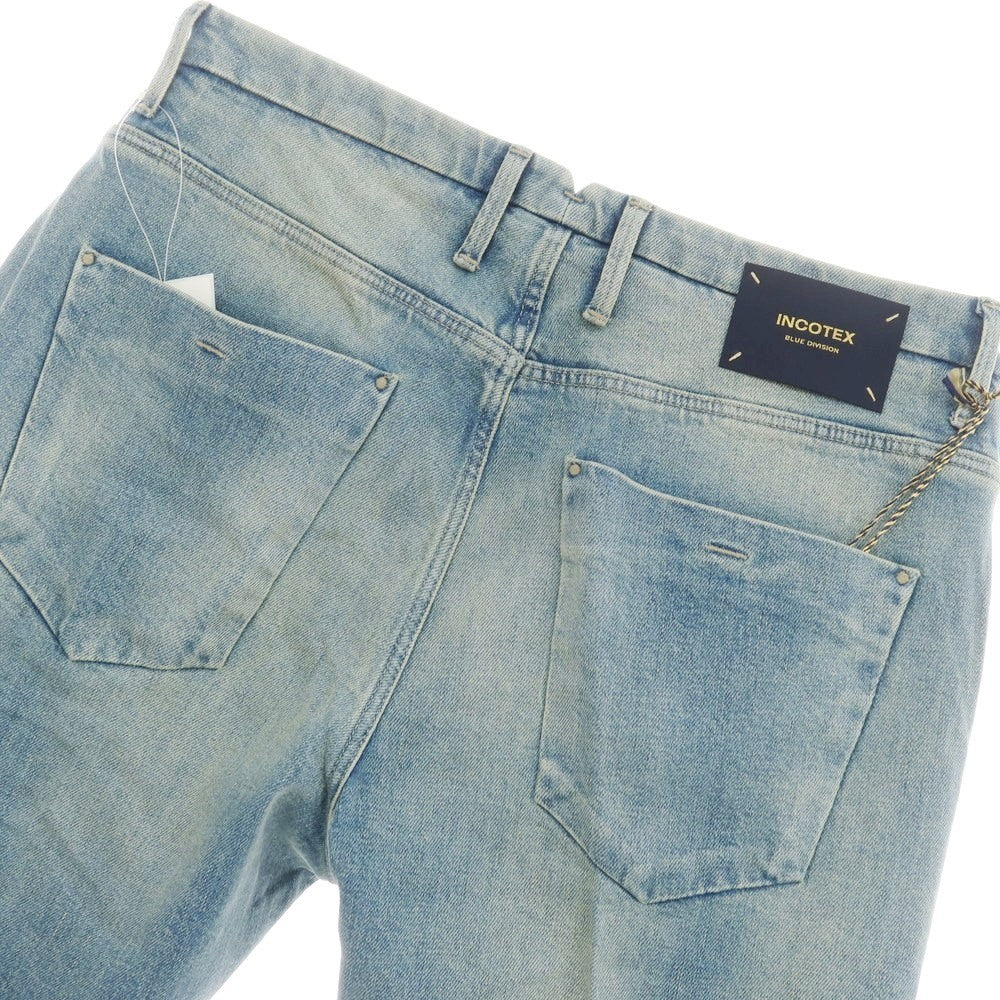 【新品】インコテックス ブルーディヴィジョン INCOTEX BLUE DIVISION TAILOR MADE デニムパンツ ジーンズ ブルー【 33 】【 状態ランクN 】【 メンズ 】
