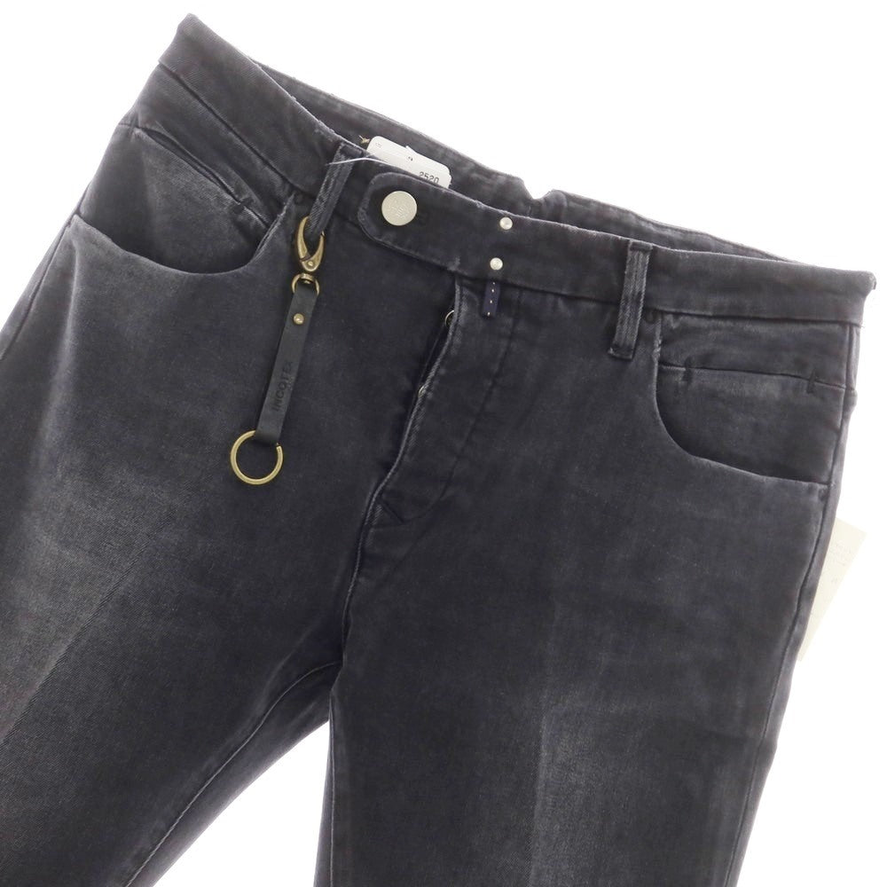 【新品】インコテックス ブルーディヴィジョン INCOTEX BLUE DIVISION TAILOR MADE デニムパンツ
ブラック(ダークグレー)【 33 】【 状態ランクN 】【 メンズ 】