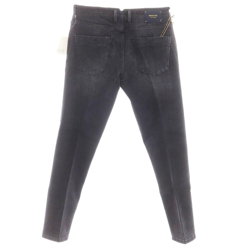 【新品】インコテックス ブルーディヴィジョン INCOTEX BLUE DIVISION TAILOR MADE デニムパンツ
ブラック(ダークグレー)【 33 】【 状態ランクN 】【 メンズ 】