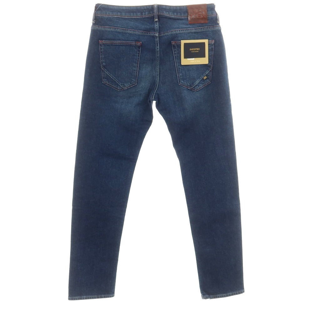 【新品】インコテックス ブルーディヴィジョン INCOTEX BLUE DIVISION Slim デニムパンツ ジーンズ ブルー【 33 】【 状態ランクN 】【 メンズ 】