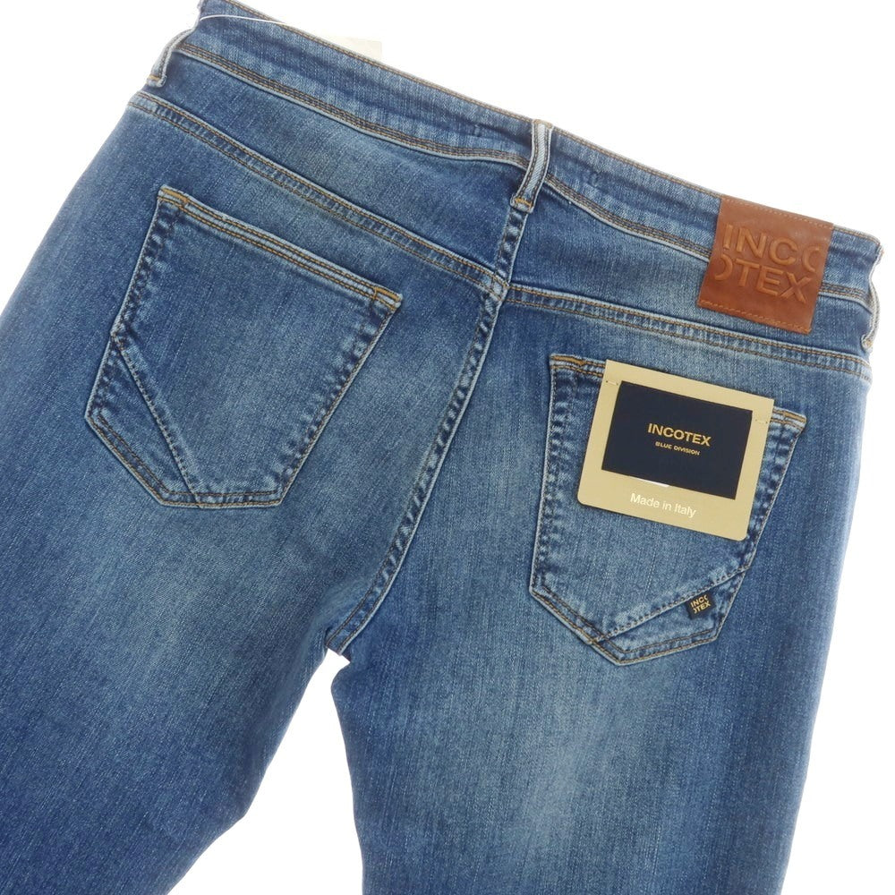 【新品アウトレット】インコテックス ブルーディヴィジョン INCOTEX BLUE DIVISION Slim デニムパンツ ジーンズ ブルー【 33 】【 状態ランクN- 】【 メンズ 】