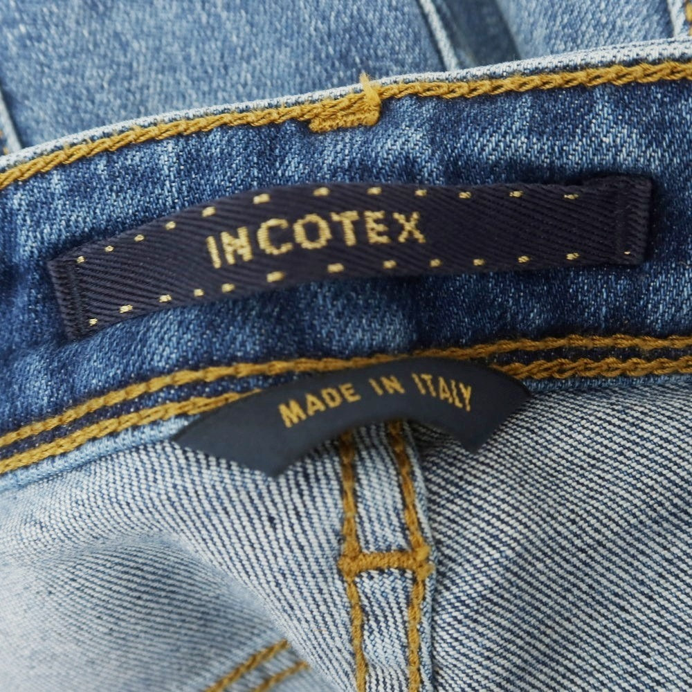【新品アウトレット】インコテックス ブルーディヴィジョン INCOTEX BLUE DIVISION Slim デニムパンツ ジーンズ ブルー【 33 】【 状態ランクN- 】【 メンズ 】