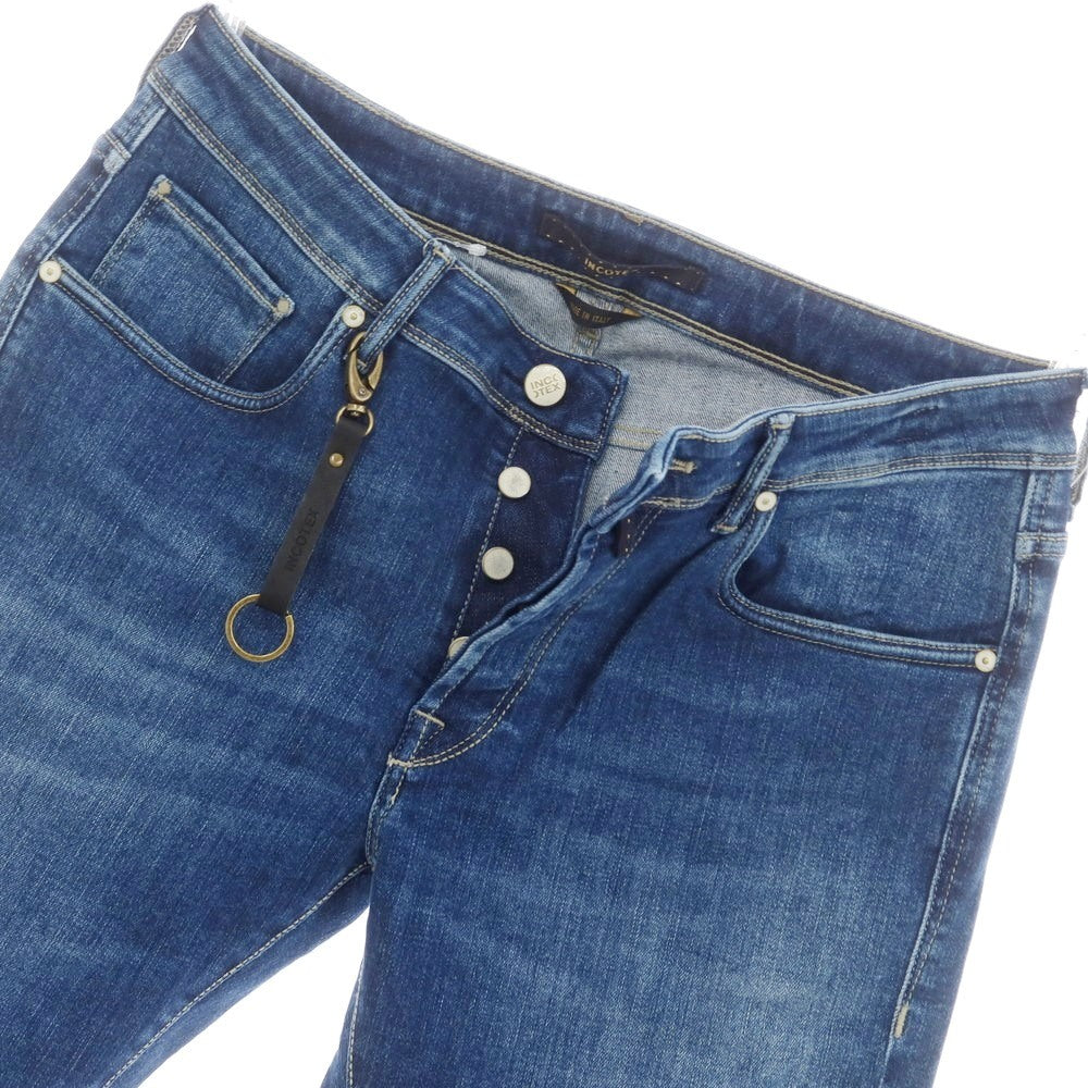 【新品アウトレット】インコテックス ブルーディヴィジョン INCOTEX BLUE DIVISION Slim デニムパンツ ジーンズ ブルー【 33 】【 状態ランクN- 】【 メンズ 】