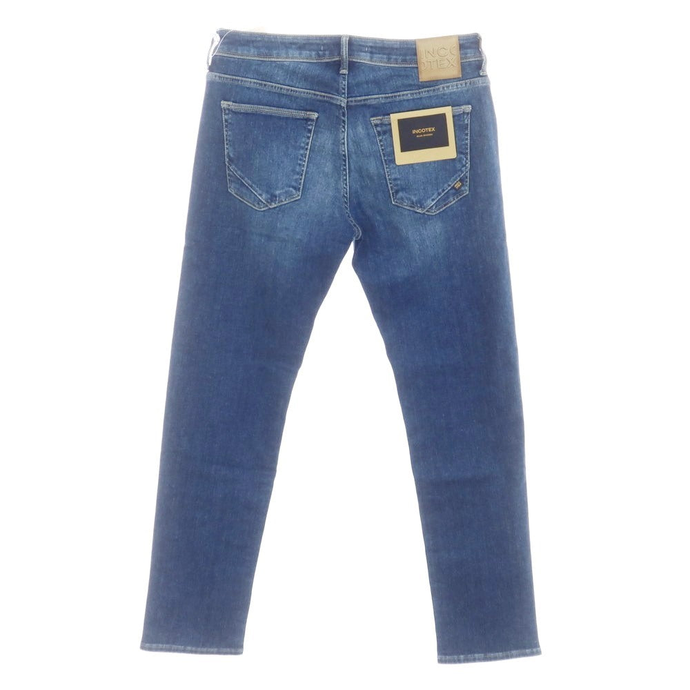 【新品アウトレット】インコテックス ブルーディヴィジョン INCOTEX BLUE DIVISION Slim デニムパンツ ジーンズ ブルー【 33 】【 状態ランクN- 】【 メンズ 】