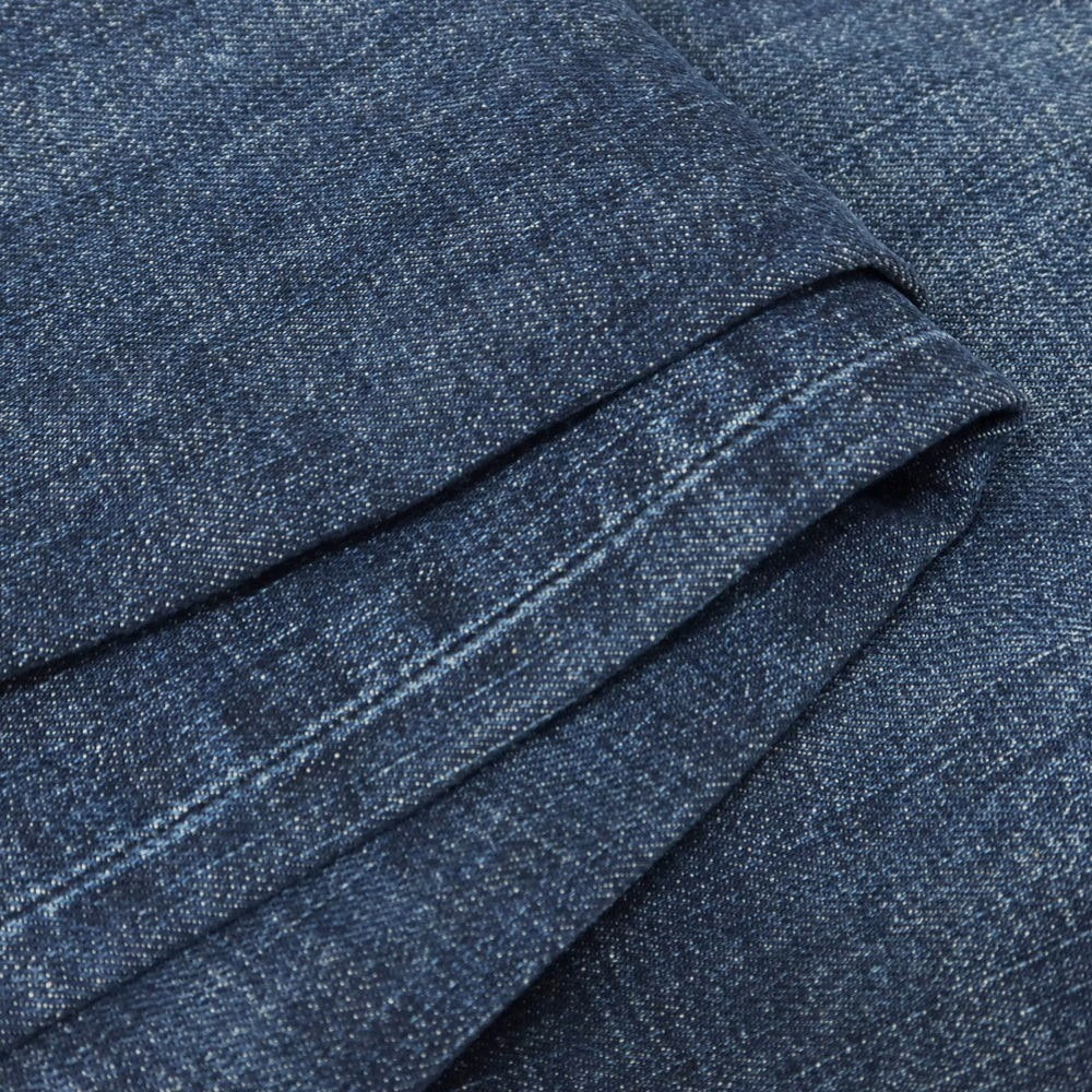 【新品】インコテックス ブルーディヴィジョン INCOTEX BLUE DIVISION Slim リペア加工 デニムパンツ ジーンズ ネイビー【 33 】【 状態ランクN 】【 メンズ 】