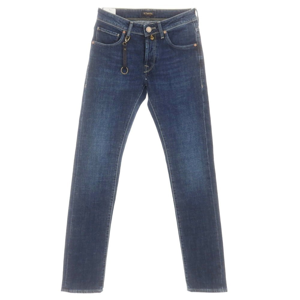 【新品】インコテックス ブルーディヴィジョン INCOTEX BLUE DIVISION Slim デニムパンツ ジーンズ ネイビー【 34 】【 状態ランクN 】【 メンズ 】