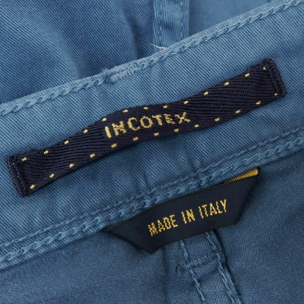 【新品】インコテックス ブルーディヴィジョン INCOTEX BLUE DIVISION Slim 5ポケットパンツ ブルー系【 33 】【 状態ランクN 】【 メンズ 】