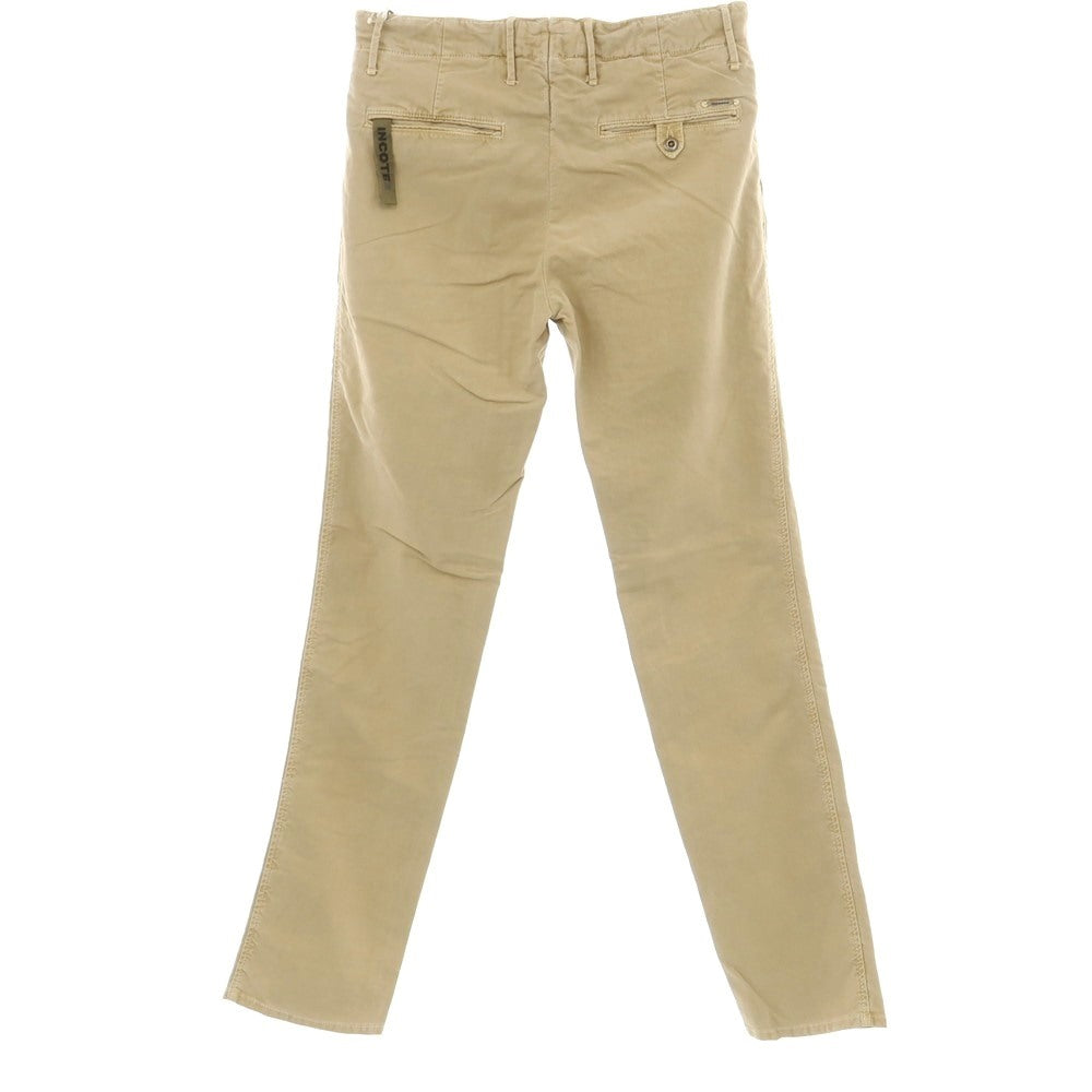 【新品アウトレット】インコテックス INCOTEX SLIM FIT ストレッチコットン チノパンツ ベージュ【 32 】【 状態ランクN- 】【 メンズ 】