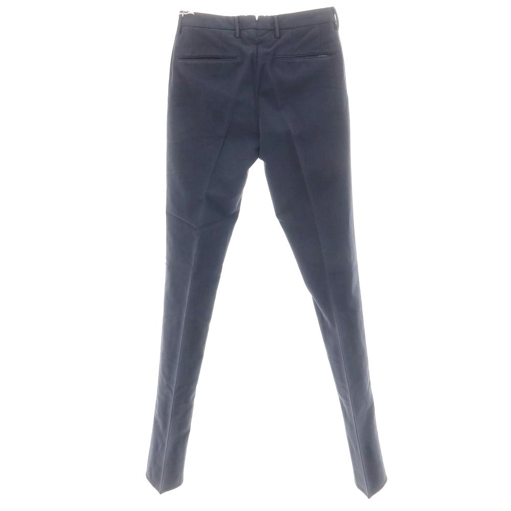 【新品アウトレット】インコテックス INCOTEX SLIM FIT ストレッチコットン カジュアルスラックスパンツ ネイビー【 42 】【 状態ランクN- 】【 メンズ 】