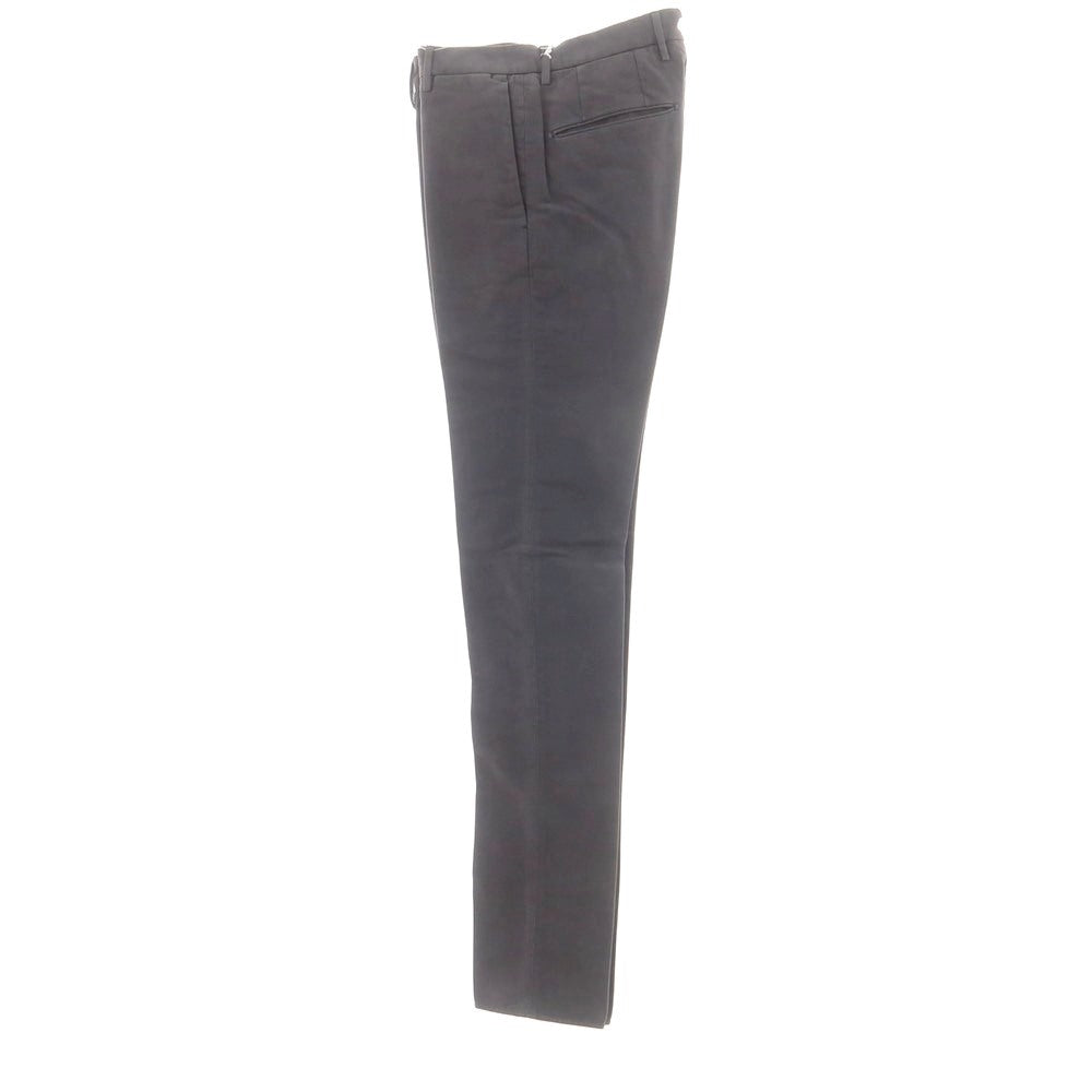 【新品アウトレット】インコテックス INCOTEX SLIM FIT ストレッチコットン カジュアルスラックスパンツ ダークグレー【 42 】【 状態ランクN- 】【 メンズ 】