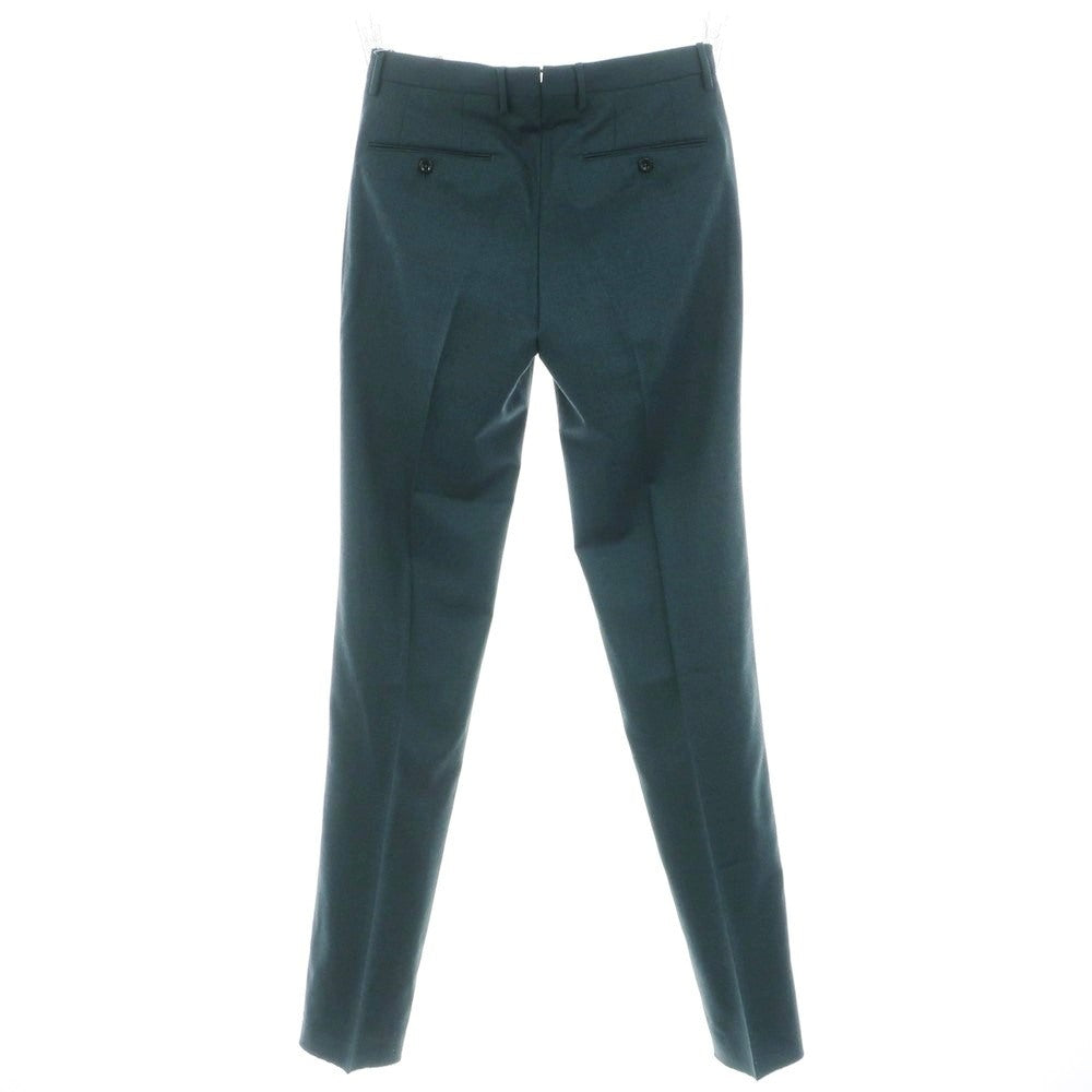 【新品】インコテックス INCOTEX HIGH COMFORT ストレッチ ウール ドレススラックスパンツ グリーン【 46 】【 状態ランクN 】【 メンズ 】