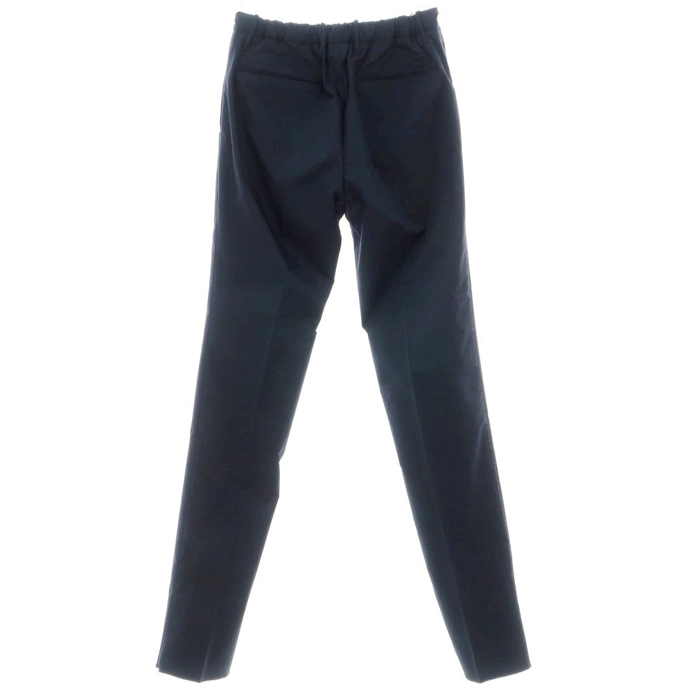 【新品】インコテックス スローウェア INCOTEX SLOWEAR TEKNOSARTORIAL ポリエステル イージースラックスパンツ ネイビー【 48 】【 状態ランクN 】【 メンズ 】