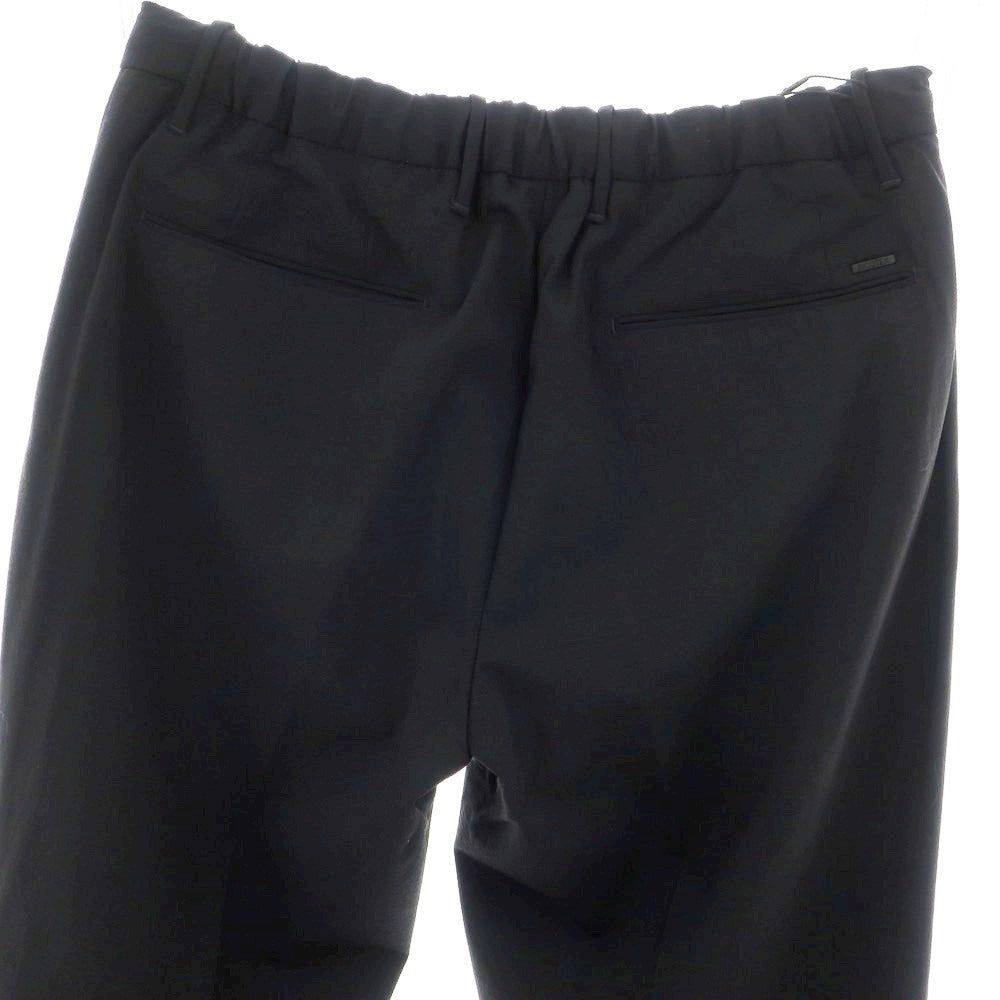 【新品】インコテックス スローウェア INCOTEX SLOWEAR TEKNOSARTORIAL ストレッチ ウールナイロン イージースラックスパンツ ブラック【 48 】【 状態ランクN 】【 メンズ 】