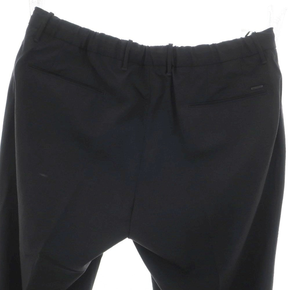 【新品】インコテックス スローウェア INCOTEX SLOWEAR TEKNOSARTORIAL ストレッチ ウールナイロン イージースラックスパンツ ブラック【 54 】【 状態ランクN 】【 メンズ 】