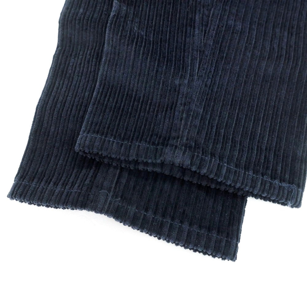 【新品】インコテックス スラックス INCOTEX SLACKS ストレッチ コットン 太畝 コーデュロイパンツ ネイビー【 30 】【 状態ランクN 】【 メンズ 】