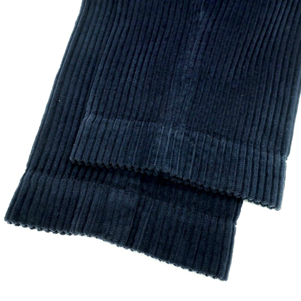 【新品】インコテックス INCOTEX 太畝コーデュロイ スラックスパンツ ネイビー【 46 】【 状態ランクN 】【 メンズ 】