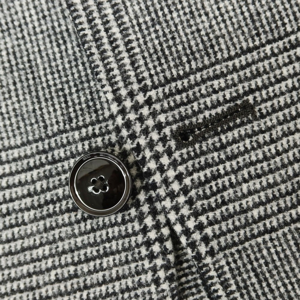 【新品】サルトリア ラトーレ SARTORIA LATORRE ウール チェック 2つボタンスーツ ホワイトxブラック【 44 】【 状態ランクN 】【 メンズ 】