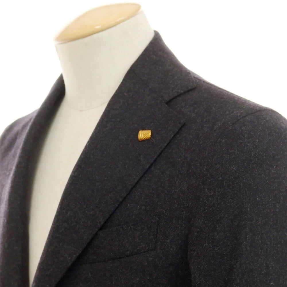 【新品】サルトリア ラトーレ SARTORIA LATORRE ストレッチウール 2つボタンスーツ チャコールグレー【 42 】【 状態ランクN 】【 メンズ 】