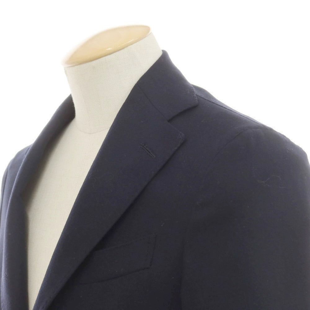 【新品】サルトリア ラトーレ SARTORIA LATORRE ストレッチウール 2つボタンスーツ ダークネイビー【 42 】【 状態ランクN 】【 メンズ 】