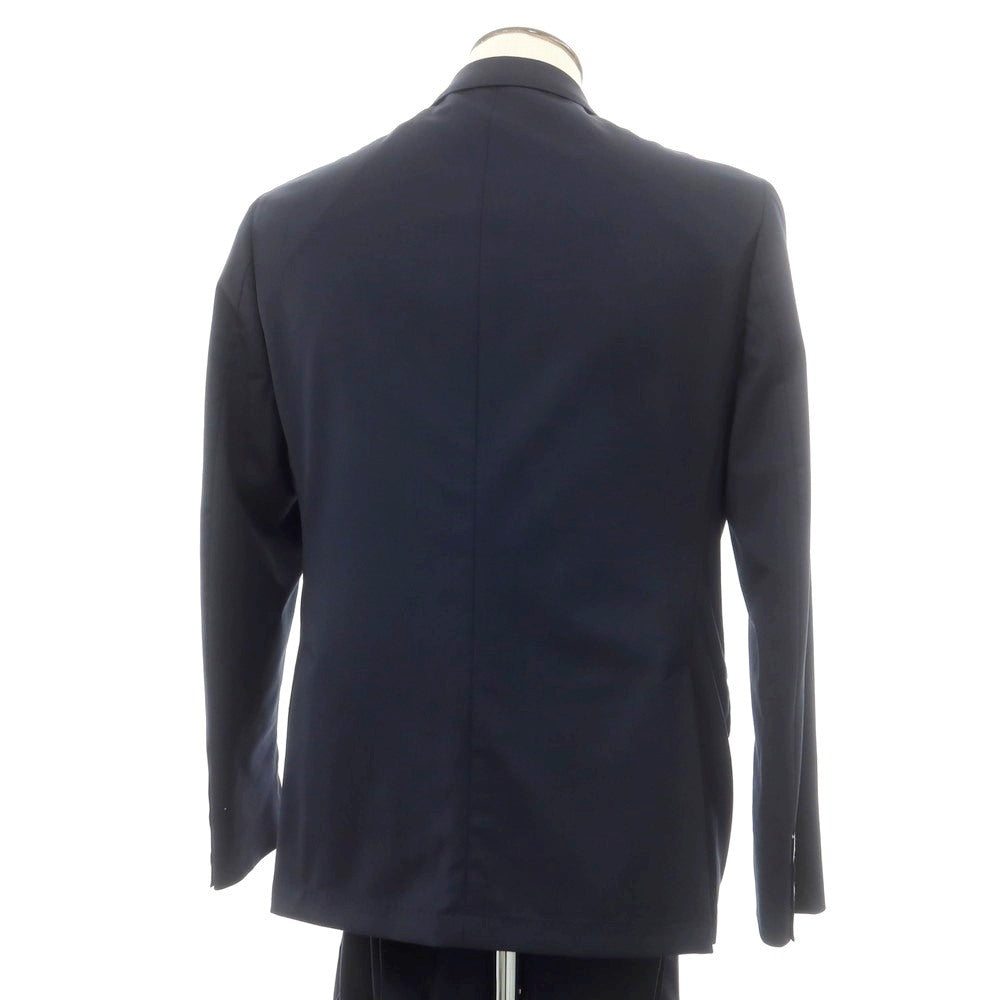 【新品】サルトリア ラトーレ SARTORIA LATORRE ストレッチウール 2つボタンスーツ ネイビー【 52 】【 状態ランクN 】【 メンズ 】