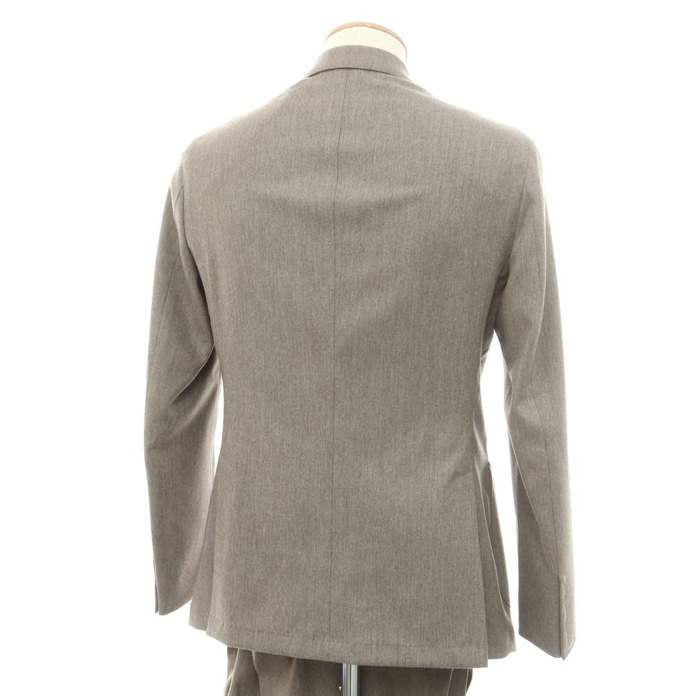 【新品】サルトリア ラトーレ SARTORIA LATORRE ストレッチウール 2つボタンスーツ グレージュ【 44 】【 状態ランクN 】【 メンズ 】