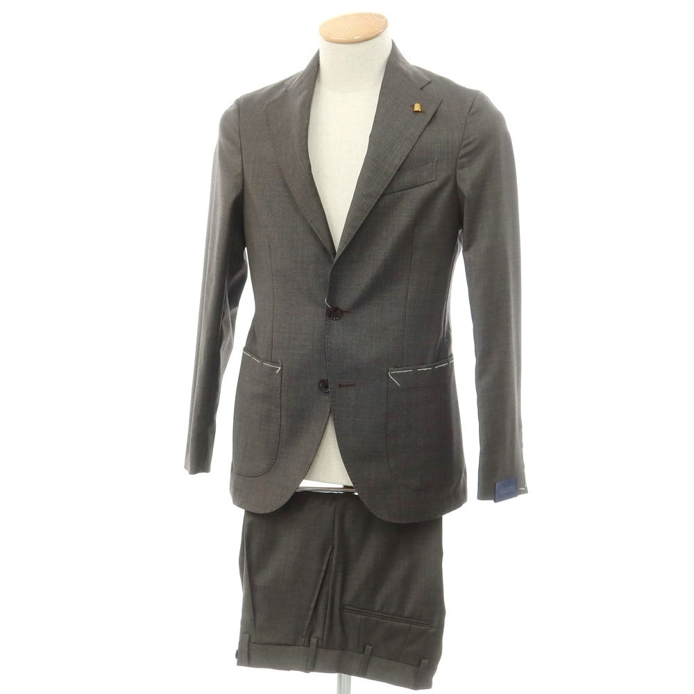 【新品】サルトリア ラトーレ SARTORIA LATORRE ウール 2つボタンスーツ アッシュブラウン【 42 】【 状態ランクN 】【 メンズ 】