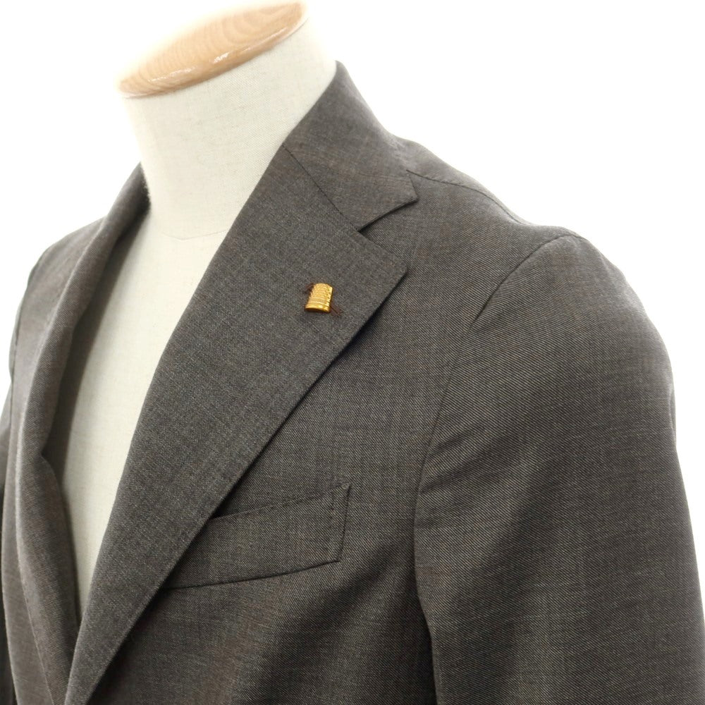 【新品】サルトリア ラトーレ SARTORIA LATORRE ウール 2つボタンスーツ アッシュブラウン【 42 】【 状態ランクN 】【 メンズ 】