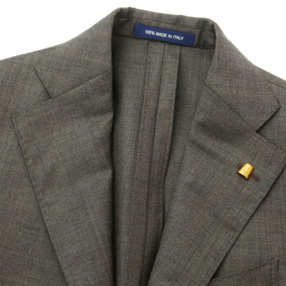 【新品】サルトリア ラトーレ SARTORIA LATORRE ウール 2つボタンスーツ アッシュブラウン【 42 】【 状態ランクN 】【 メンズ 】