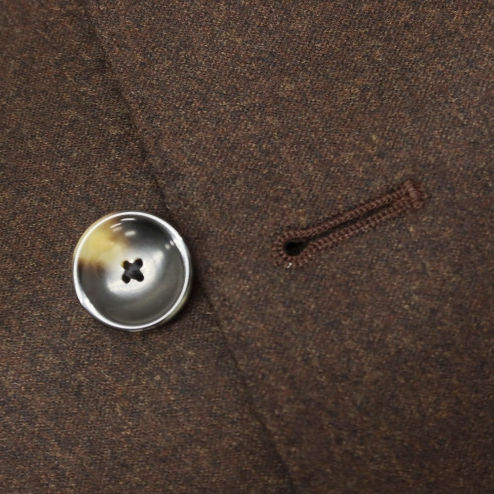 【新品】サルトリア ラトーレ SARTORIA LATORRE ウール テーラードジャケット ダークブラウン【 44 】【 状態ランクN 】【 メンズ 】