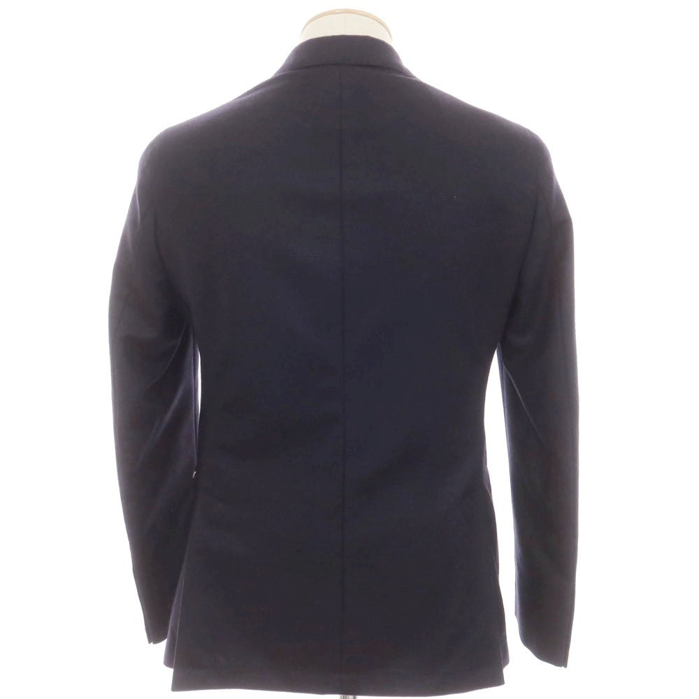 【新品】サルトリア ラトーレ SARTORIA LATORRE ウールカシミヤ テーラードジャケット ダークネイビー【 44 】【 状態ランクN 】【 メンズ 】