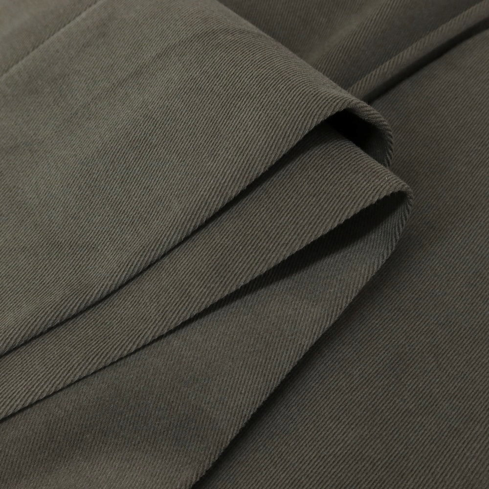 【新品】サルトリア ラトーレ SARTORIA LATORRE ストレッチコットン カジュアルスラックスパンツ カーキグレー【 48 】【 状態ランクN 】【 メンズ 】