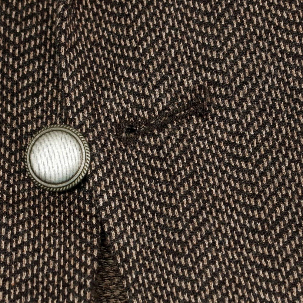 【新品アウトレット】バルバ BARBA Dynamic Jacket ジャージーウールコットン テーラードジャケット ブラウン系【 48 】【 状態ランクN- 】【 メンズ 】